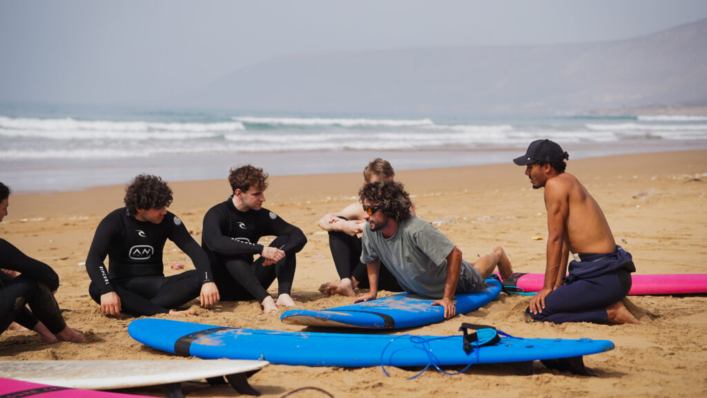 surf lessons surf guiding Surf Camp Taghazout — Surf & Stay Packages | Chiwash Surf